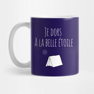 Camping Gift Unique Hiking Tee Hiker French Quote Mug